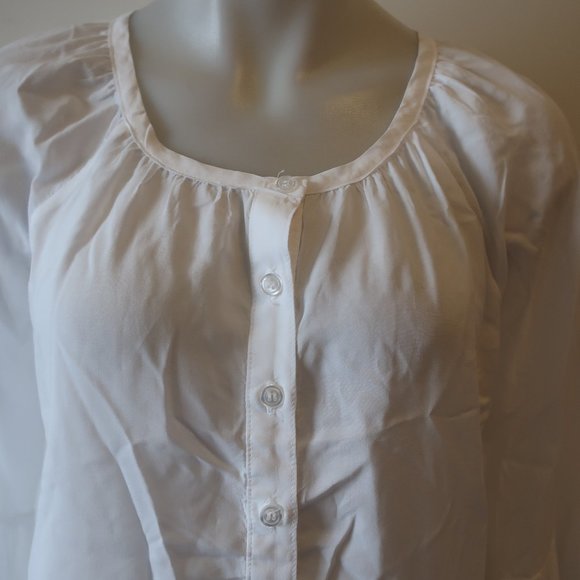 NWOT SIDE STITCH LOS ANGELES BELL SLEEVE TOP XS * - Picture 4 of 11